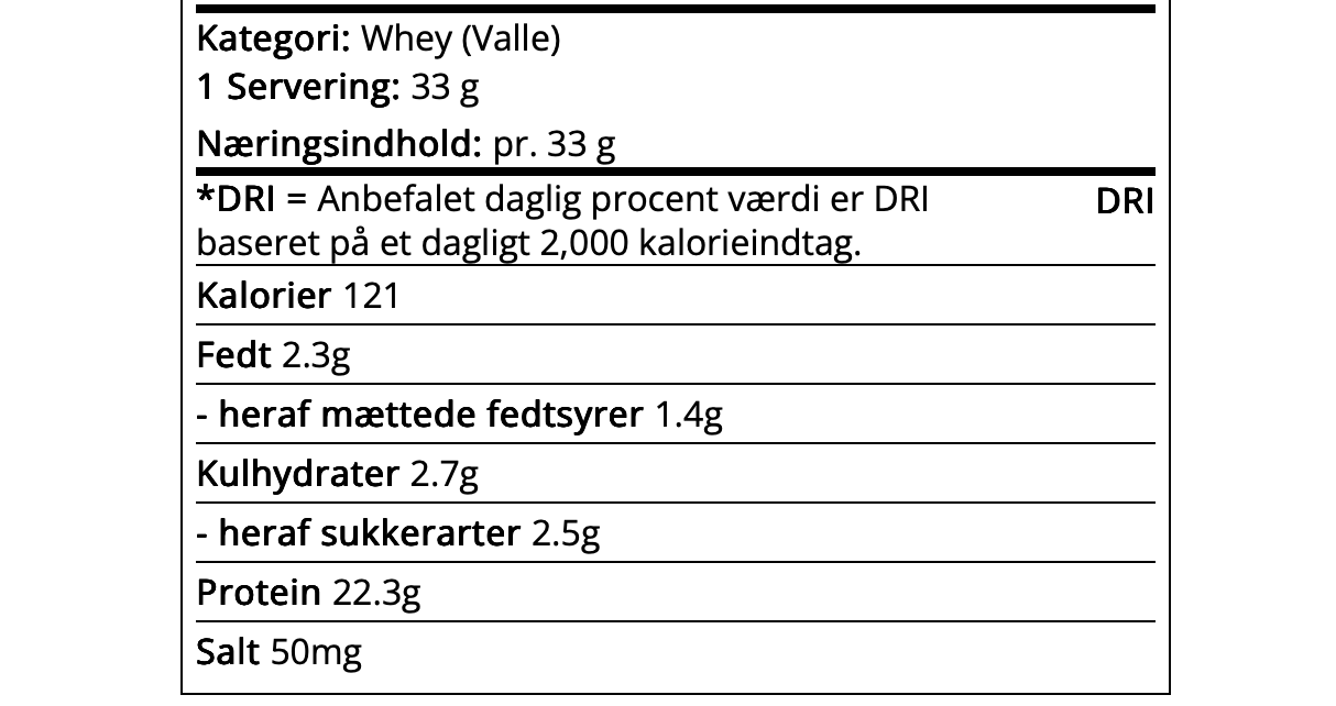 Lifestyle Whey Protein - 900g